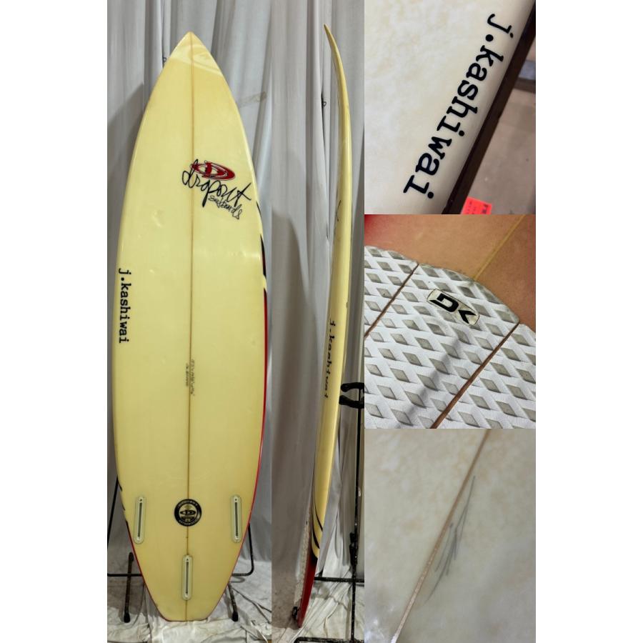 ドロップアウト ショート サーフボード♪ 中古】DROP OUT (ドロップアウト) ショートボード [CLEAR] 6'5