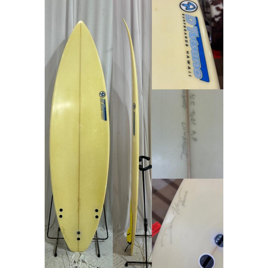中古】D TATSUNO SURFBOARDS HAWAII ショートボード [CLEAR] 6