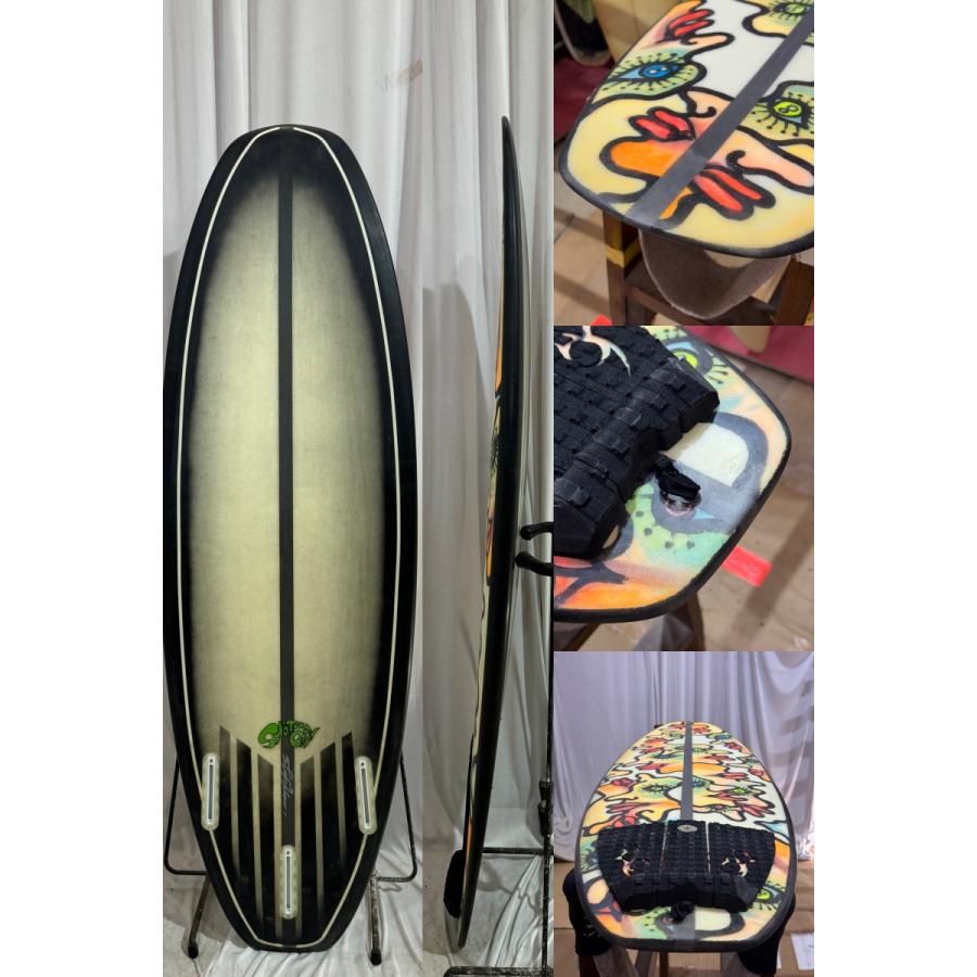 中古】SMOOTH BODY (スムースボディー) ショートボード [PAINT×BLACK