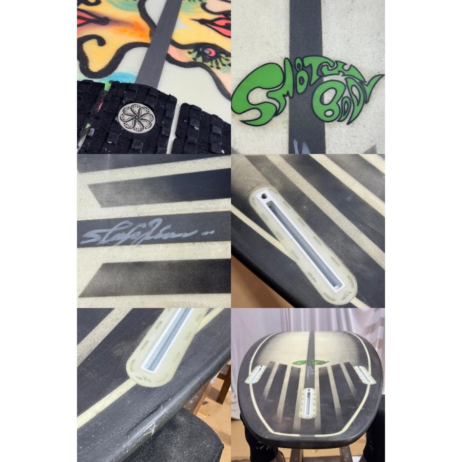 中古】SMOOTH BODY (スムースボディー) ショートボード [PAINT×BLACK