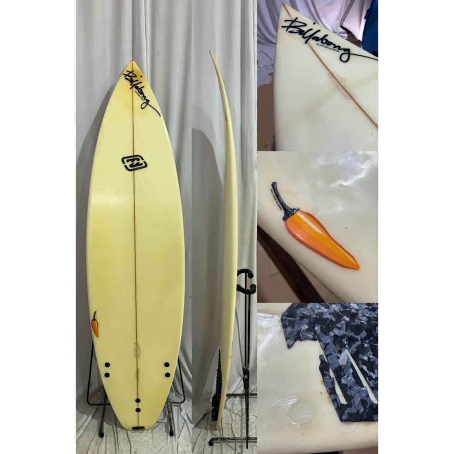 チリサーフボード　ショートボード 中古】CHILLI (チリ) ショートボード [CLEAR] 6'1” サーフボード