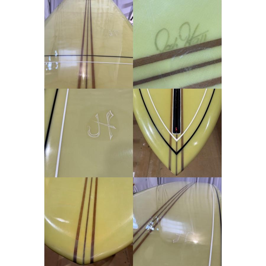 中古】JOSH HALL (ジョシュホール) ロングボード [CREAM] 9