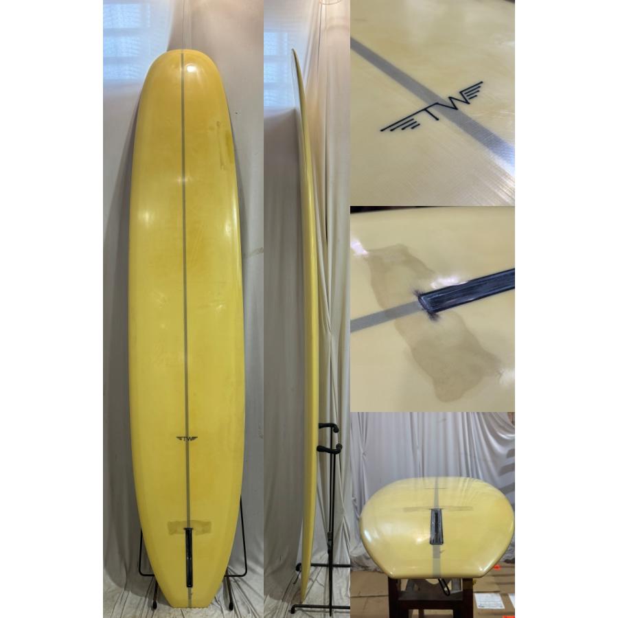 ロングボードフィンTyler Warren タイラーウォーレン　9'8 captain fin TYLER WARREN TAPERED 9'(キャプテンフィン