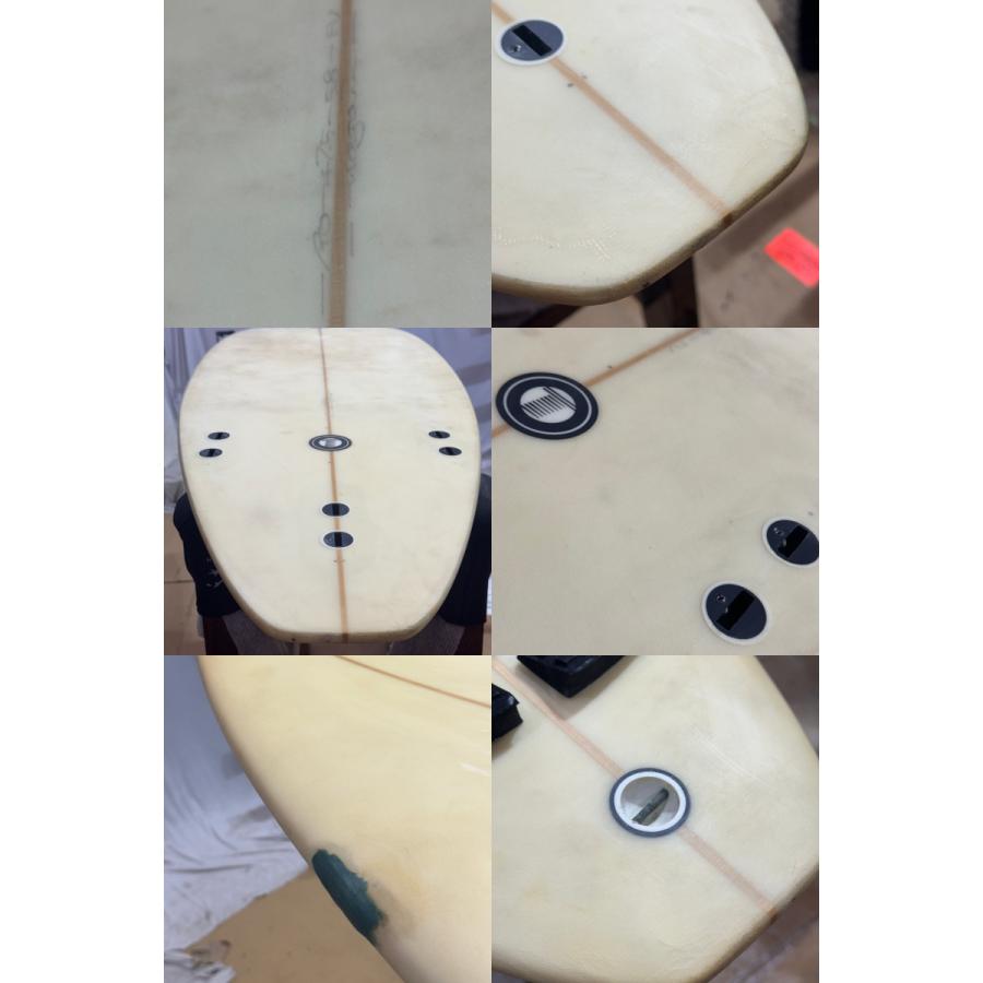 中古】TRACKS (トラックス) ショートボード［CLEAR］6'3” サーフボード