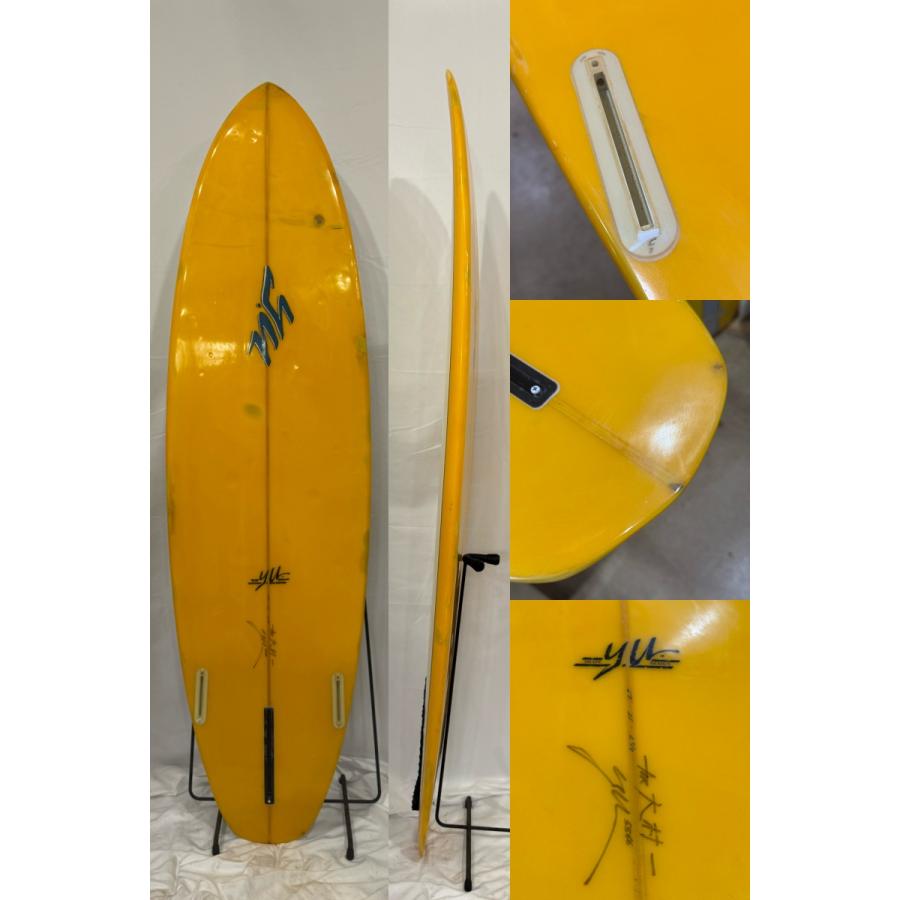 中古】YU (ワイユー) ミッドレングス［CLEAR×YELLOW］6'8