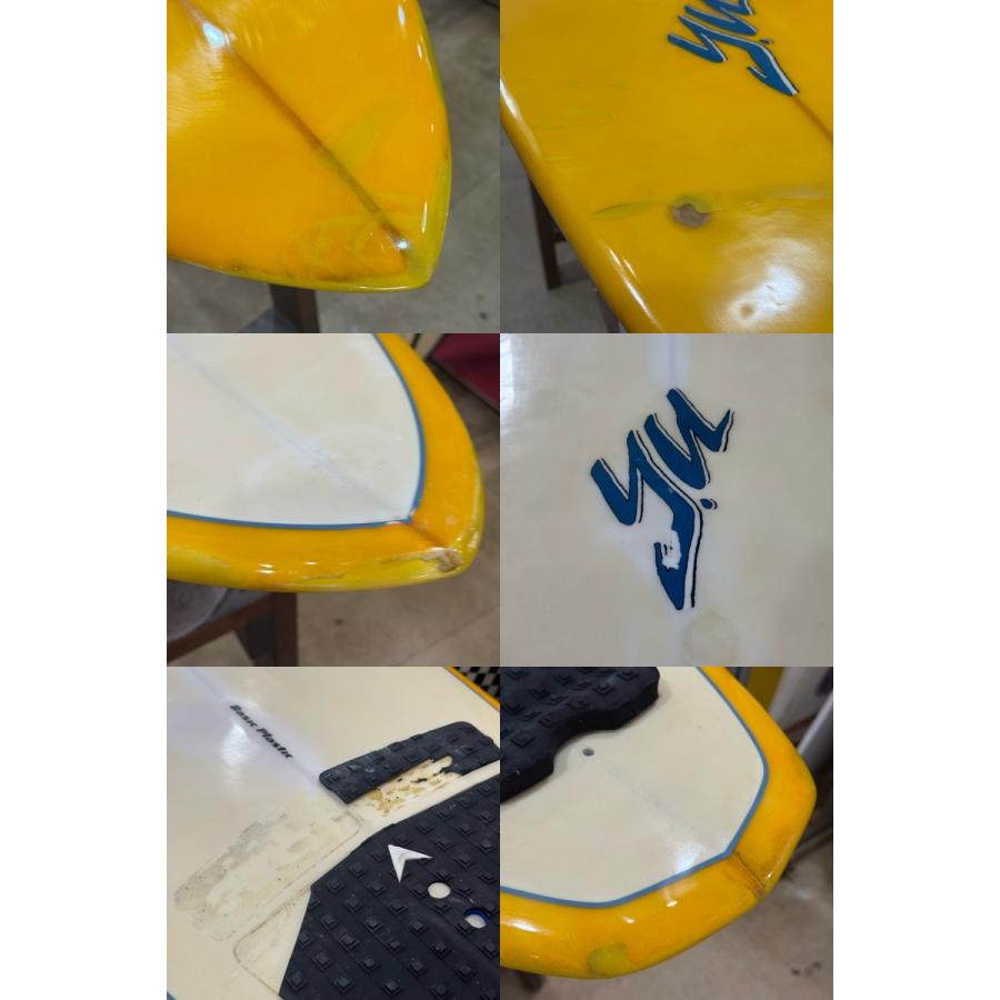 中古】YU (ワイユー) ミッドレングス［CLEAR×YELLOW］6'8