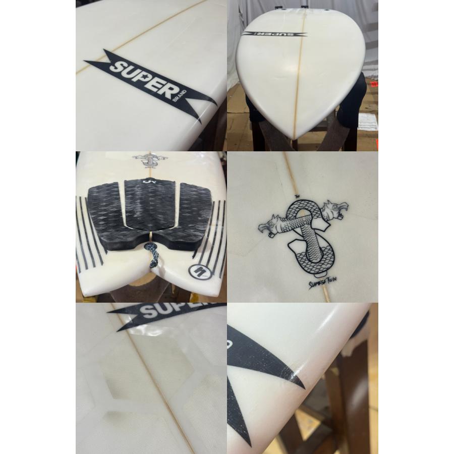 中古】SUPER BRAND (スーパーブランド) Siamese Twin ショートボード