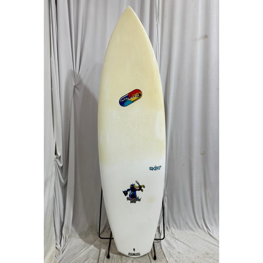 中古】PLACEBO (プラセボ) ROCKET モデル ショートボード [WHITE] 5'11