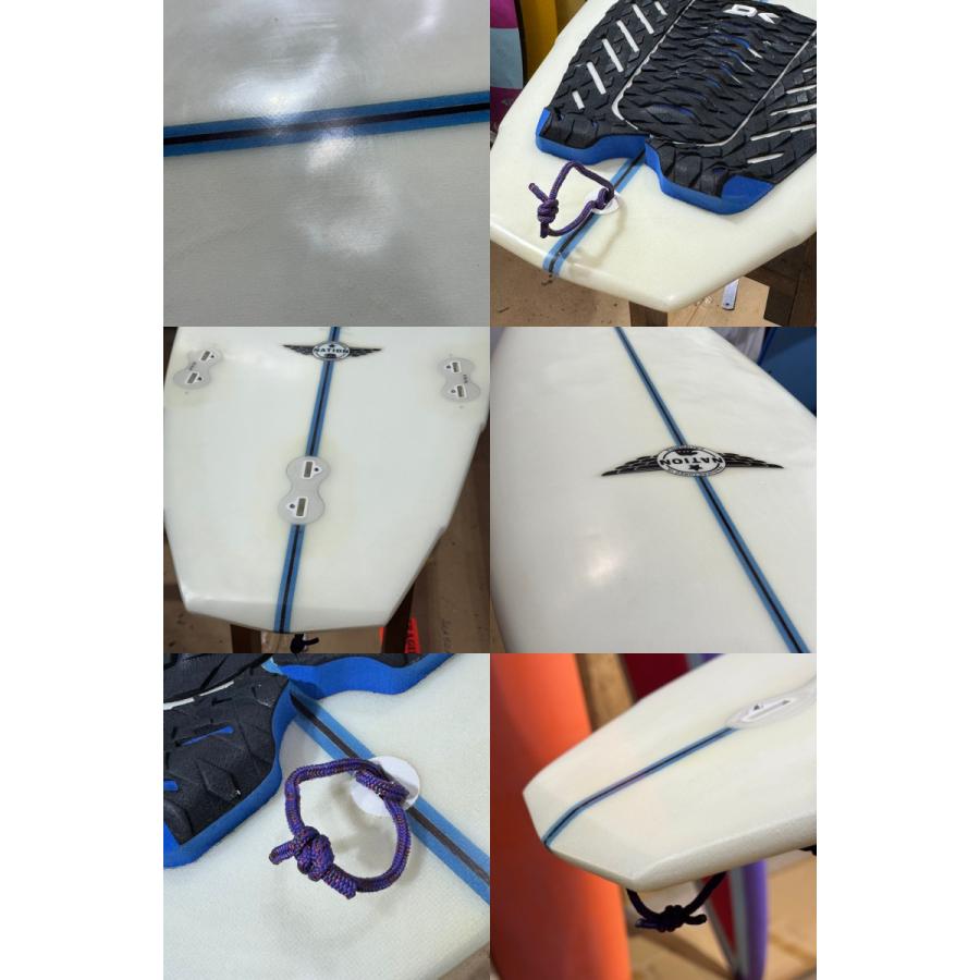 中古】Nation surfboard (ネイションサーフボード) ショートボード