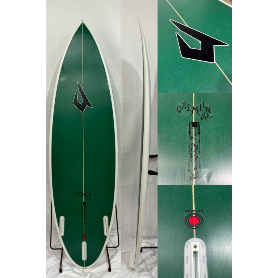 ジャスティスショートボード　グレムリンAL 中古】JUSTICE SURFBOARD (ジャスティスサーフボード) GLEMLIN AL
