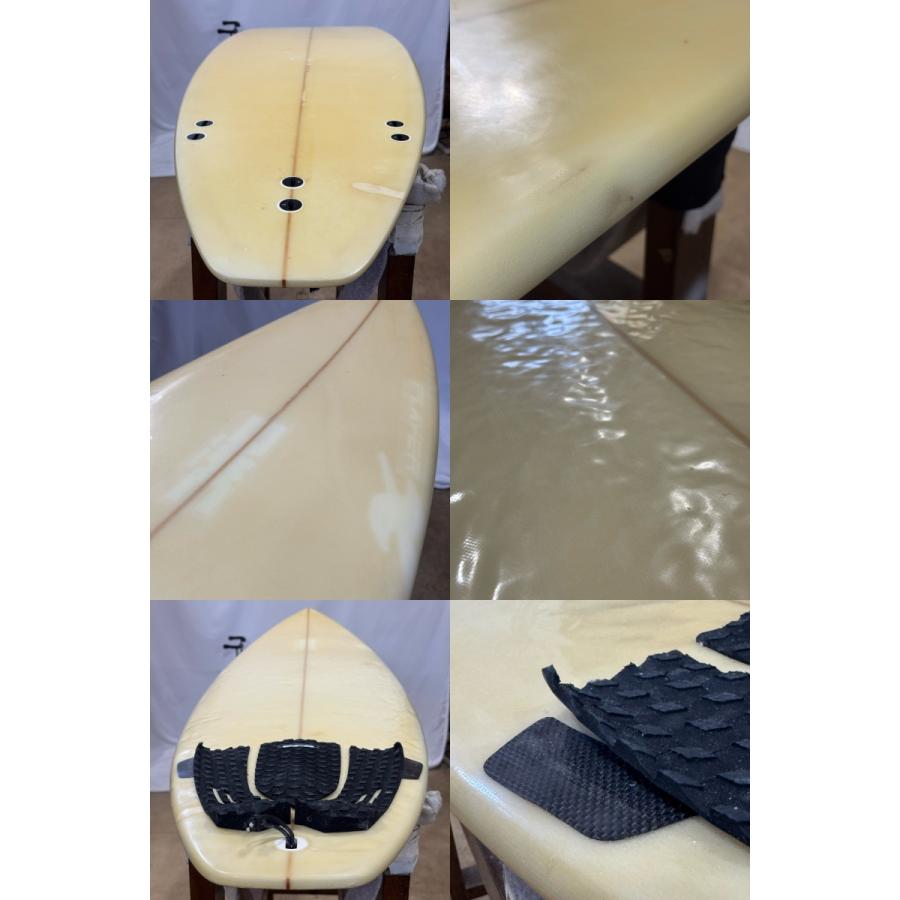 中古】ノーロゴ ショートボード [CLEAR] 6'4 1/2