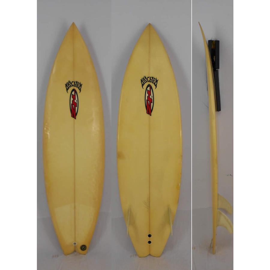 メイヘム　5’10サーフボード 中古】MAYHEM (メイヘム) TWIN ON FIN サーフボード [CLEAR] 5'10