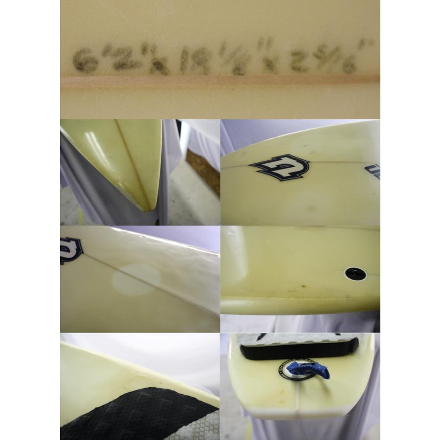 中古】 Johnston （ジョンストン）サーフボード [clear] 6'2