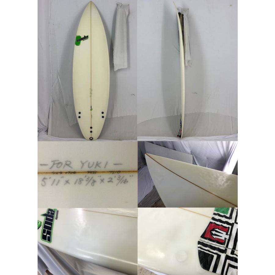 中古】SODA SHAPES サーフボード [clear] 5'11