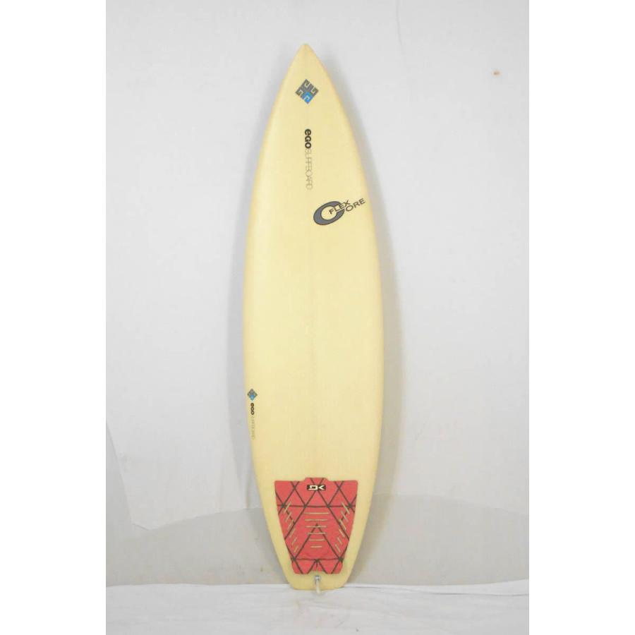 中古】Ego surf board (エゴサーフボード) ショートボード ［CLEAR］6 