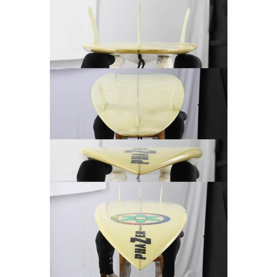 6'4” 【中古】希少!! Willis Brothers SURFBOARDS [CLEAR] PHAZER