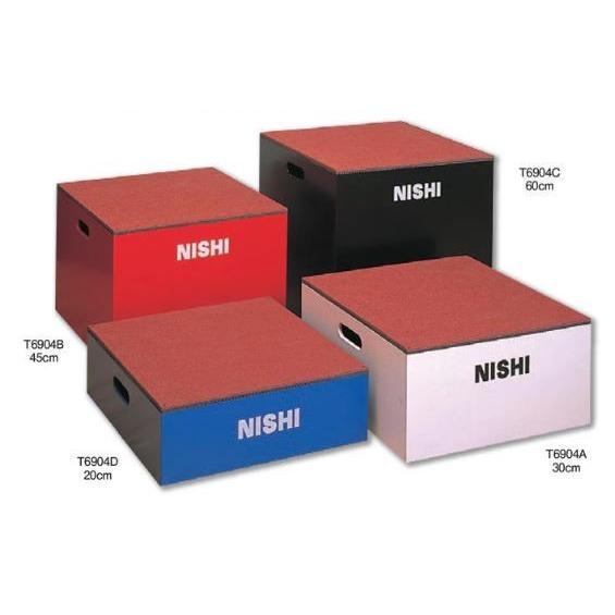 NISHI プライオボックス 屋内用　ニシスポーツ ニシ・スポーツ ニシ・スポーツ（NISHI） プライオボックス3 高さ 45cm