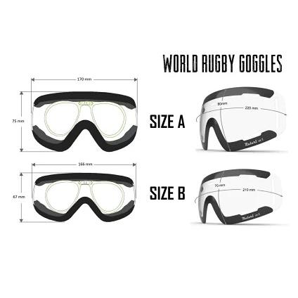 ラグビーゴーグルFLEXI-V2 raleri社製 ワールドラグビー認定品 ラレリ
