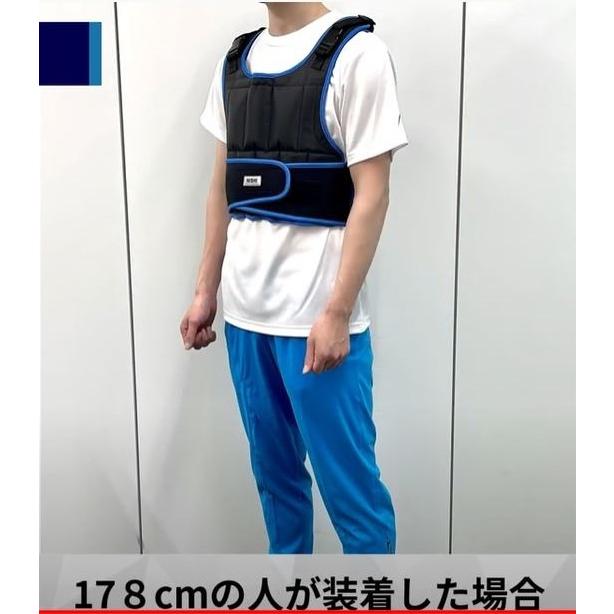 ニシ・スポーツ（NISHI）ウエイトベスト 4.5kg NT5451 自重