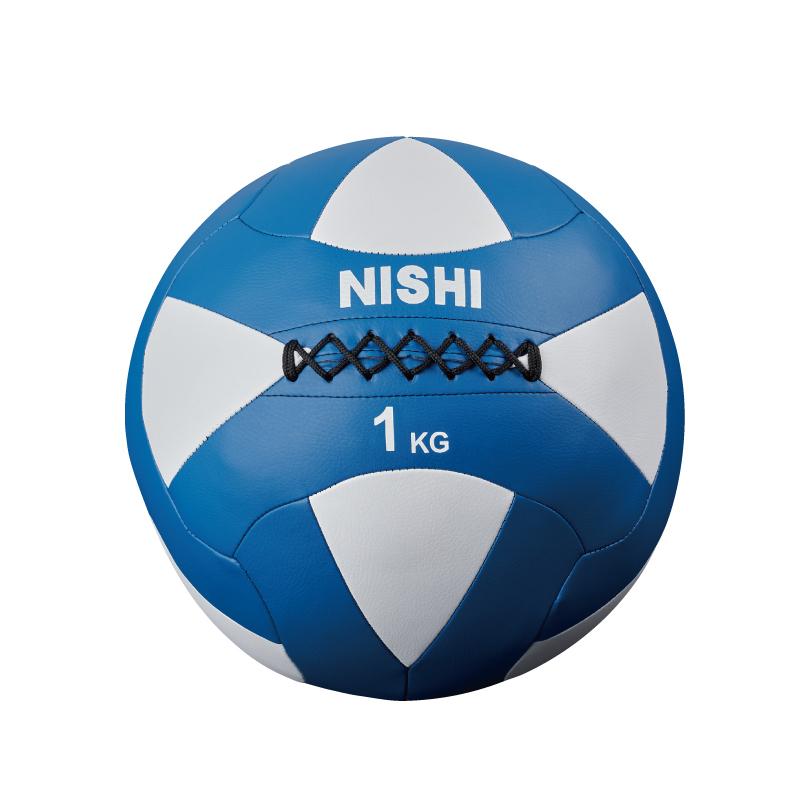 ニシ・スポーツ（NISHI）メガソフトメディシンボール 1kg NT5811B 体幹｜araspo