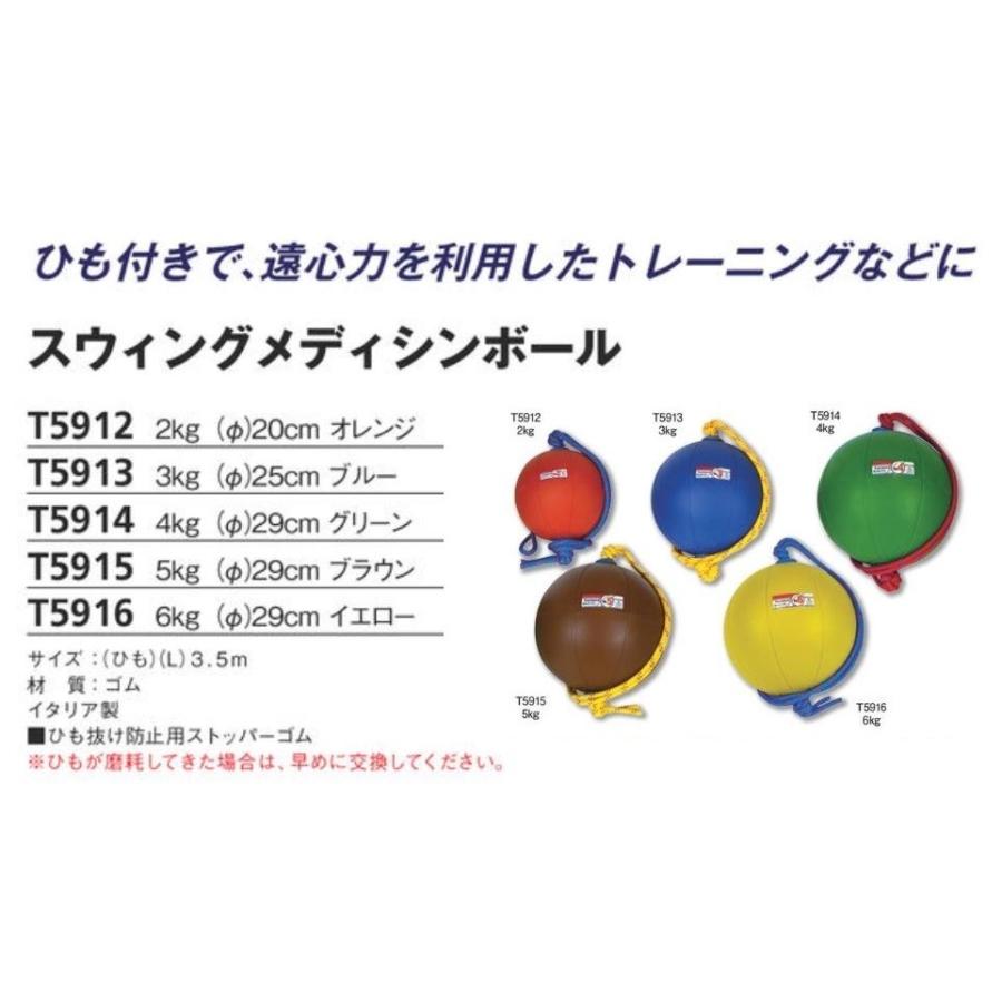 ニシ・スポーツ（NISHI）スウィングメディシンボール 4kg 直径29cm