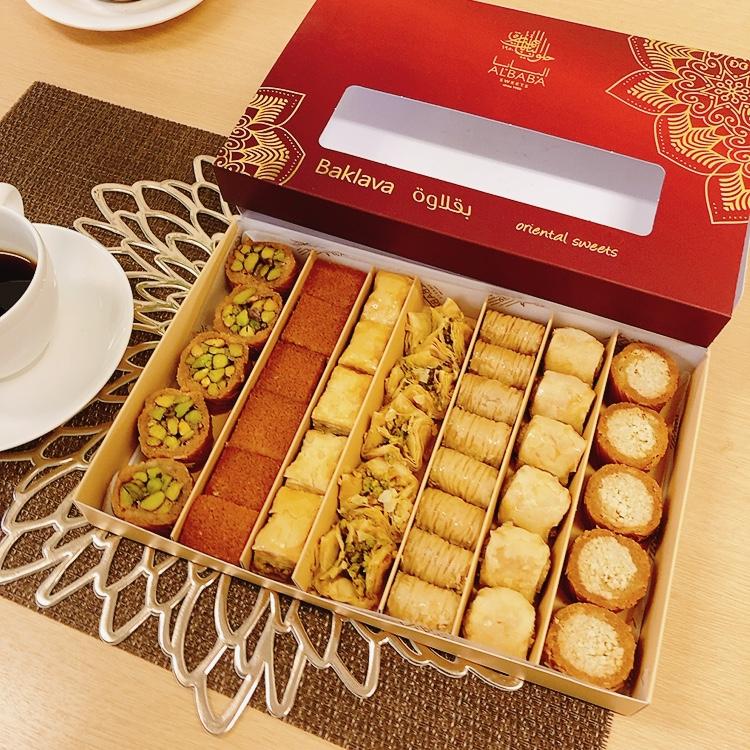バクラヴァ Baklava (Al Baba) パイ菓子　バクラバ 洋菓子 おいしい焼き菓子 バクラヴァ ミックス大625g (Al Baba) アラビック