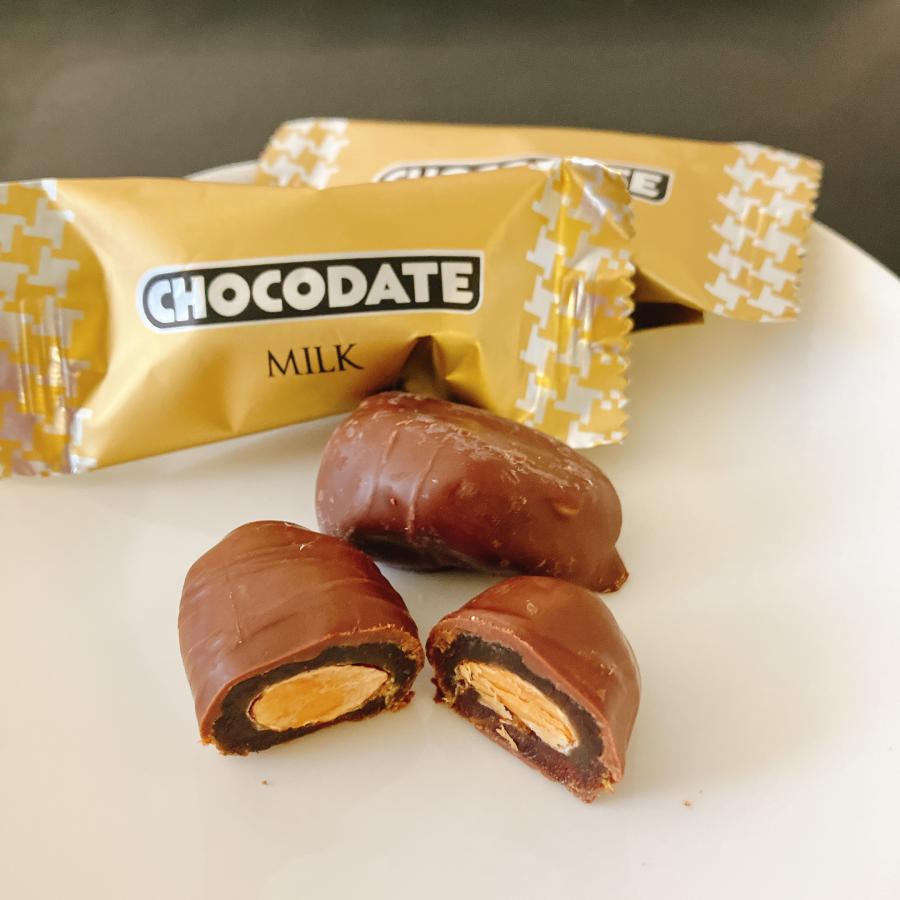 おいしい大粒アーモンド入 チョコレートデーツ ミルク La Ronda 80g