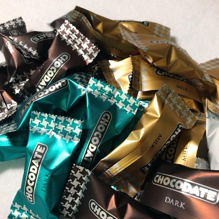 おいしい大粒アーモンド入 チョコレート デーツ La Ronda ダーク 80g 個別包装 7-8個入1個の食べごたえ 送料無料 洋菓子 デザート |  | 08