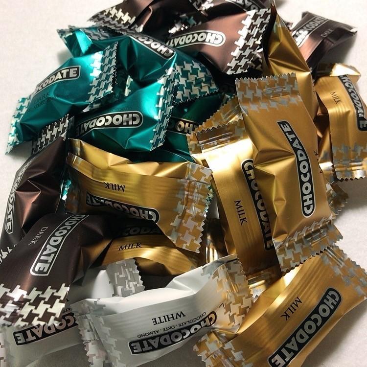 訳あり賞味期限10/1！即日発送！おいしい大粒アーモンド入 チョコレート デーツ La Ronda  ノンシュガーダーク 80g 個包装 7-8個入 送料無料 |  | 17