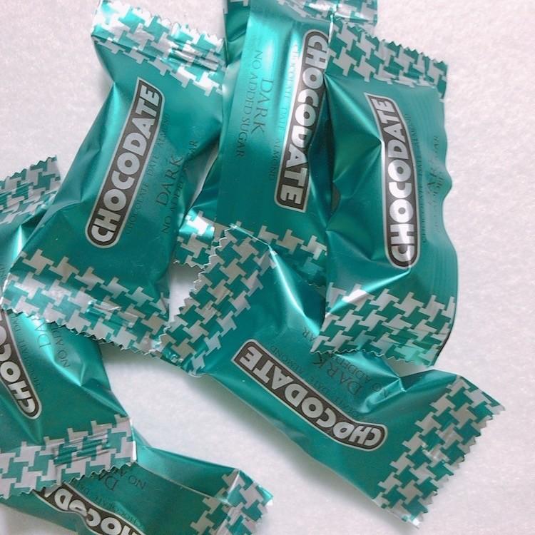 訳あり賞味期限10/1！即日発送！おいしい大粒アーモンド入 チョコレート デーツ La Ronda  ノンシュガーダーク 80g 個包装 7-8個入 送料無料 |  | 05