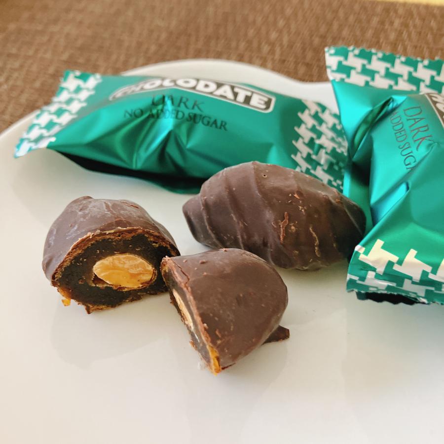 おいしい大粒アーモンド入 チョコレート デーツ La Ronda ノンシュガー