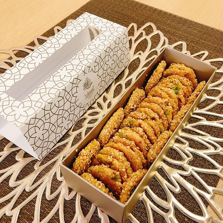 おいしいお菓子 好評 ごま クッキー バラゼック 170g Al Baba サクサク