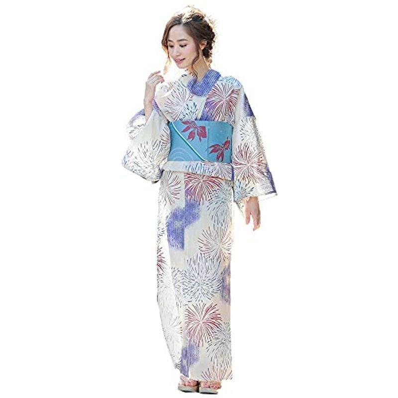 ランキング第1位 白 浴衣単品 レディース 花火柄 D 花火大会 おでかけ 夏着物 カジュアル 和装 オシャレ和服 大人かわいい 着物 浴衣 Www Ksc Kcf Org