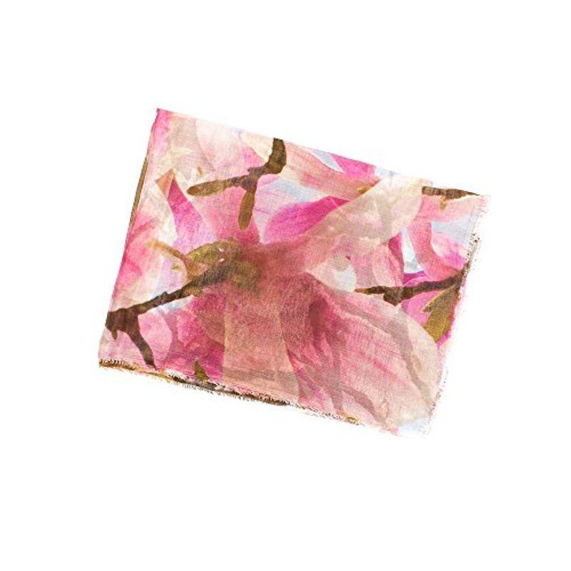 安価 ファリエロサルティ FALIERO SARTI ストール スカイブルー×ピンク