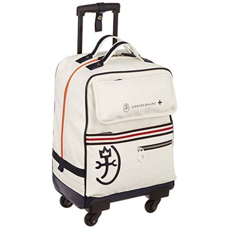カステルバジャック スーツケース パンセ 59312 20L 42 cm 2.5kg ホワイト カジュアルスーツ