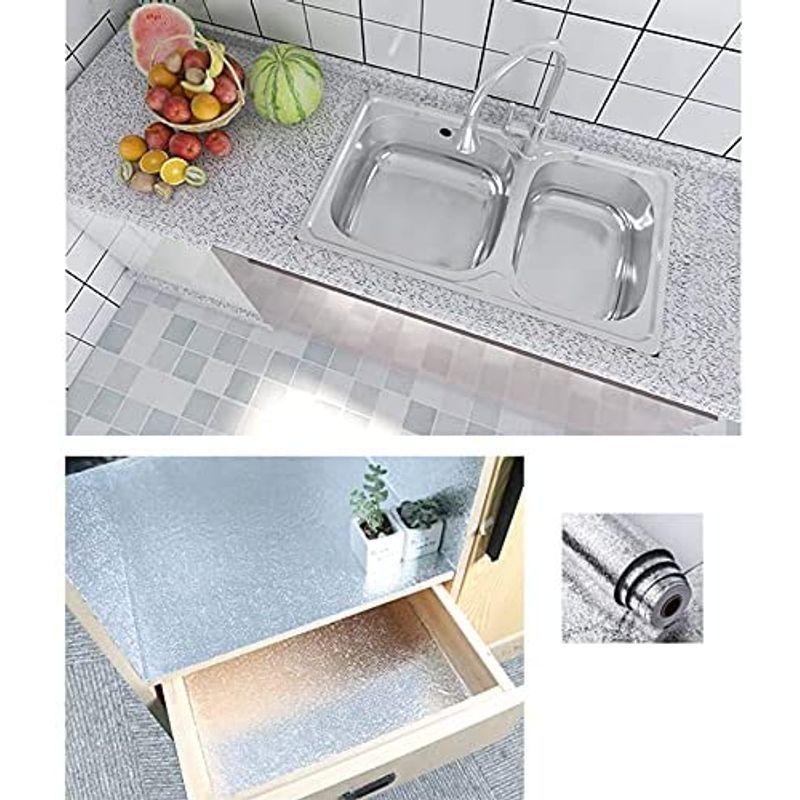 コムバンクキッチンシート台所用 シートキッチン壁用汚れ防止シート 戸棚 接着剤不要 耐熱 耐熱シート壁紙シール 防カビ 防水 防汚 防油 驚きの値段で 耐熱シート壁紙シール