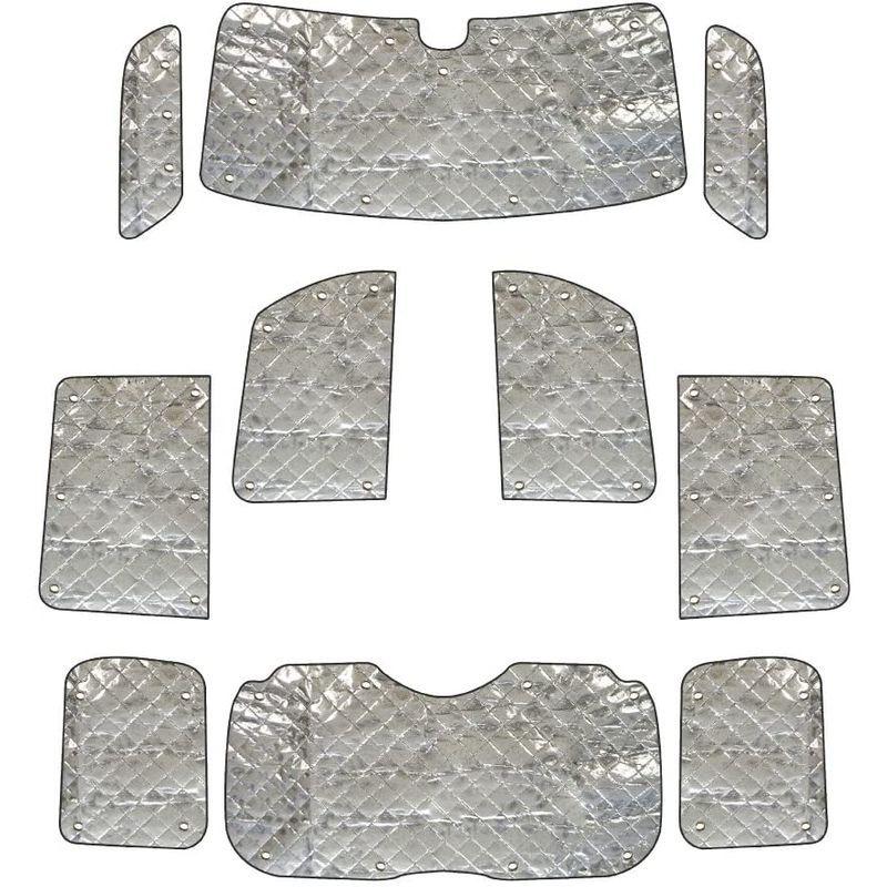 限定価格セール Mk53 Mk53s スペーシアカスタム スペーシア 新型 遮光サンシェード 10p フルセット 1台分 サンシェード 日よけ サンシェード Proksi Si