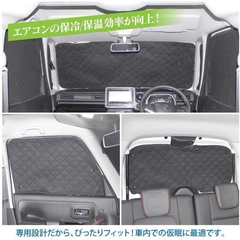 限定価格セール Mk53 Mk53s スペーシアカスタム スペーシア 新型 遮光サンシェード 10p フルセット 1台分 サンシェード 日よけ サンシェード Proksi Si