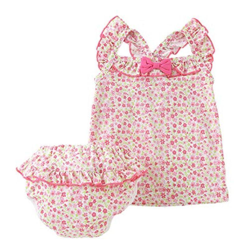 高品質 チャックルベビー Chuckle Baby ベビー服 赤ちゃん 服 ベビー 水着 スイムパンツ 小花柄 女の子 80 90 95 水遊び Commerces Boutique