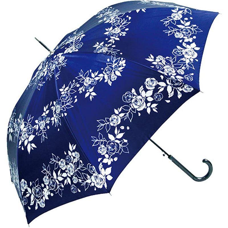 かわいい サテン おしゃれな グッズ レディース Roseflow 紺 ジャンプ傘 60cm その他傘 Www Fattoriabacio Com