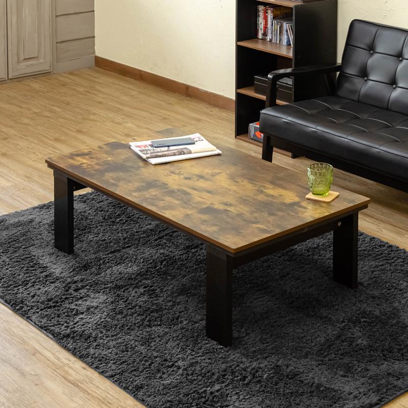 佐川・離島発送不可】モダンリビングコタツ 105×60 🎰 OAK/VBR/WAL/MWH