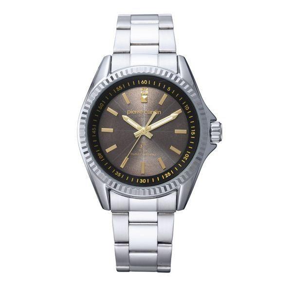 100 ％品質保証 pierre PC-791 ゴールド ソーラー電波時計  ピエール・カルダン  cardin 腕時計パーツ