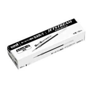 (業務用50セット) 三菱鉛筆 ボールペン替え芯/リフィル 〔0.7mm/黒 10本入り〕 油性インク SXR7.24