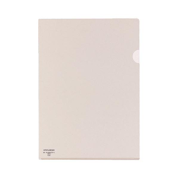 （まとめ）コクヨ クリヤーホルダースーパークリヤー10(テン) A4 セピア フ-TC750N-9 1セット(5枚) 〔×20セット〕