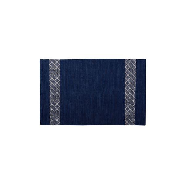 ラグマット 絨毯 130×190cm ブラウン TTR-157BR 長方形 インド製