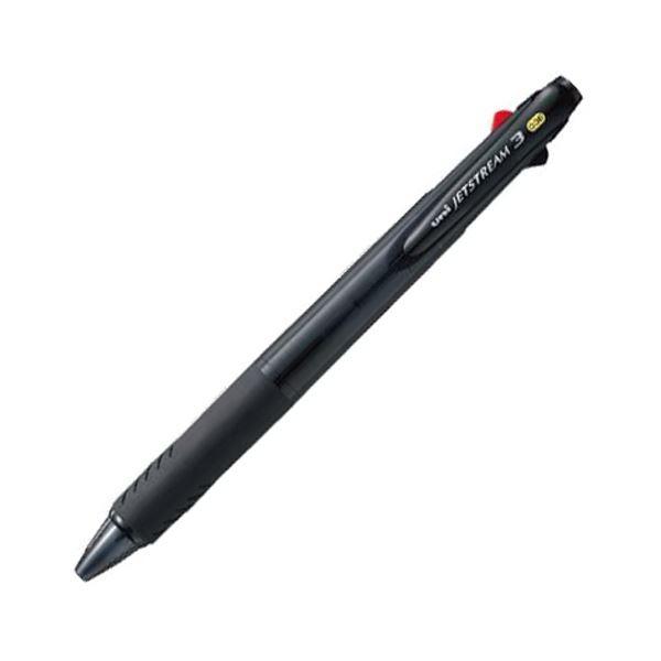 人気ショップ ジェットストリーム3 3色ボールペン 三菱鉛筆  まとめ 0.38mm 　×30セット 1本 SXE340038T.24  透明黒  軸色 万年筆
