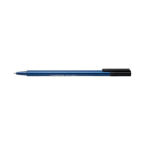 （まとめ）ステッドラー トリプラス油性ボールペン ブラック437 F-9（×100セット）