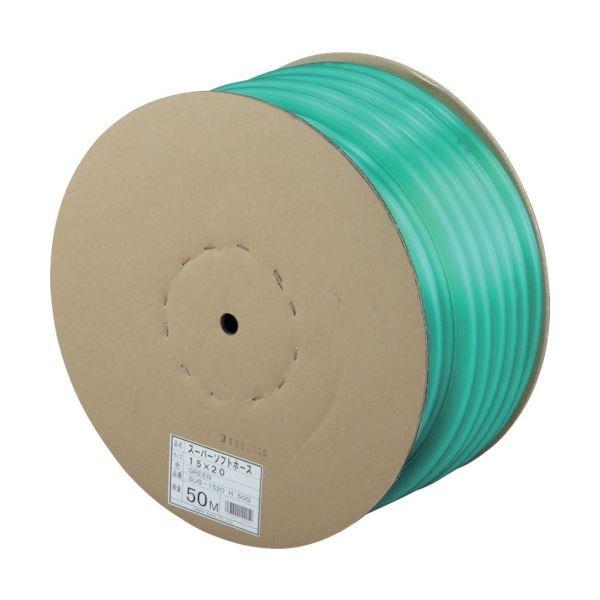 三洋化成 スーパーソフト 15×20 グリーン 50m ドラム巻 SUS-1520H50G 1巻(9744円)