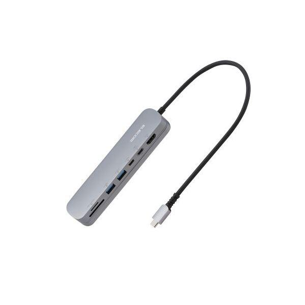 人気カラー再販 エレコム USB Type-Cデータポート/固定用台座付きドッキングステーション DST-C20SV