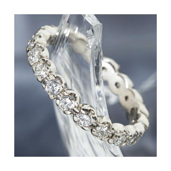 プラチナPt900 ／1ctフルエタニティダイヤリング 指輪 ペアリング 13号(36736円)